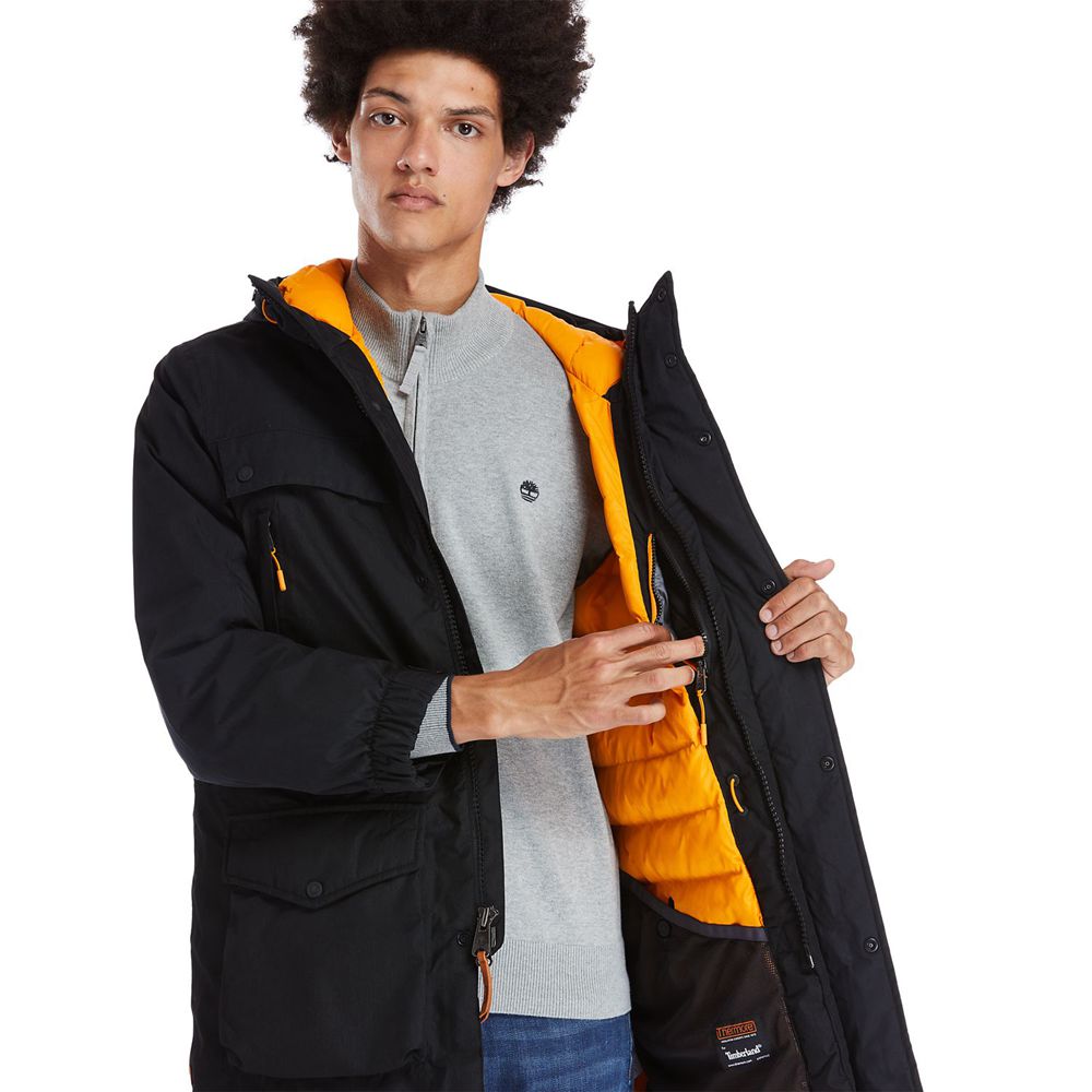 Chaquetas Timberland Hombre Outdoor Heritage Expedition Parka Negras - Chile FXZ-892365